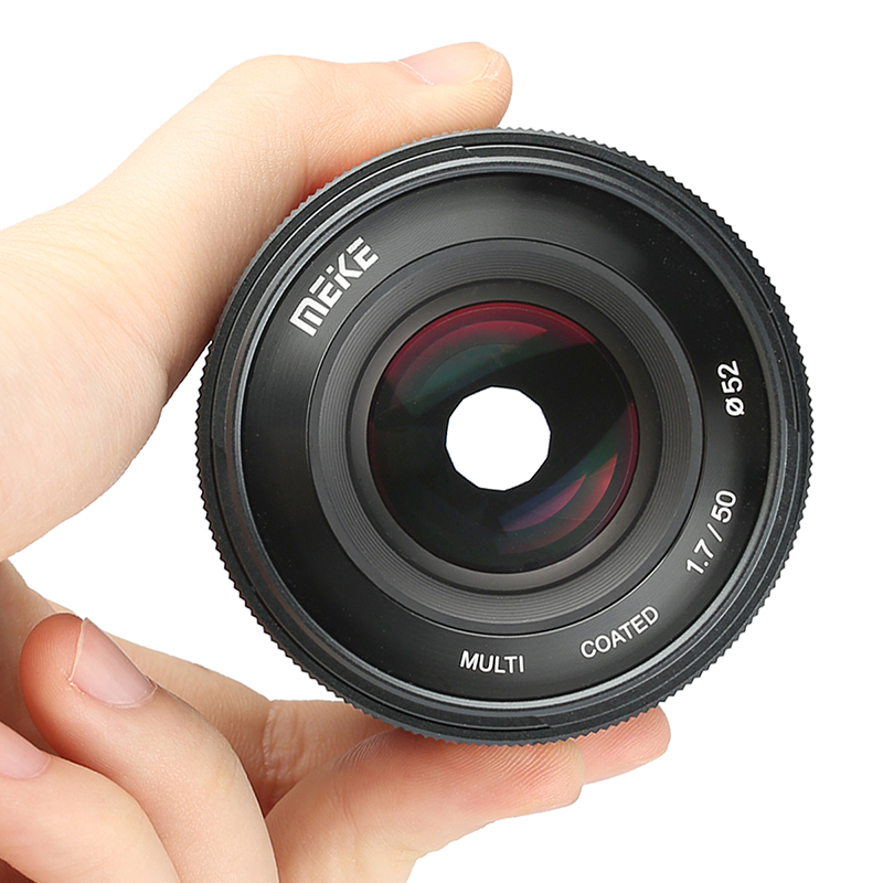 Lens MEIKE 50mm F1.7 for Sony E-mount (Full frame)